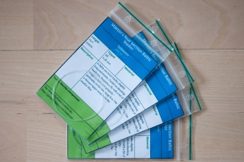 Finished labels Finished labels